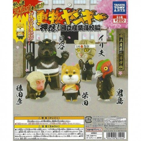 SET Gashapones - ANIMALES REBELDES