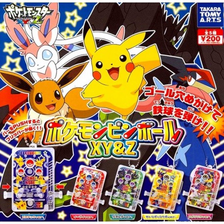 1 Gashapon - POKEMON XY & Z - Mini Pinball