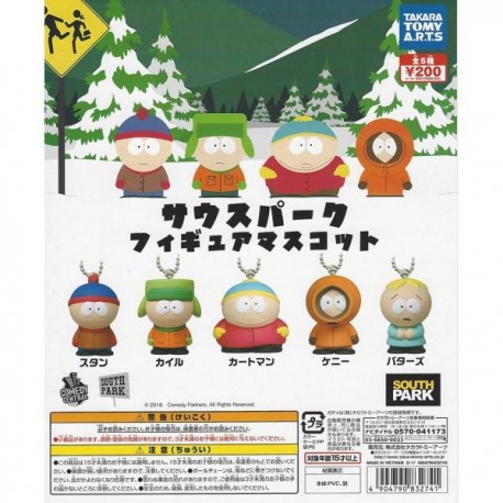 1 Gashapon - SOUTH PARK - Llavero