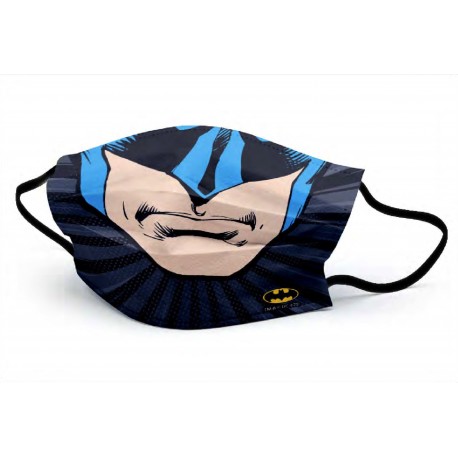 Mascarilla DC - BATMAN - [ Talla Adulto ]