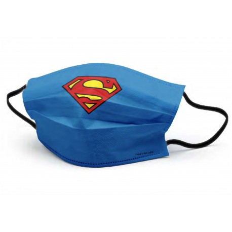 Mascarilla DC - SUPERMAN - [ Talla Adulto ]