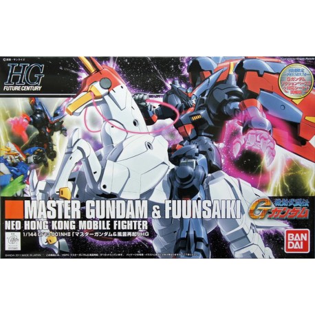 Maqueta GUNDAM - Master Gundam & Fuunsaiki - Gunpla HGFC - 1/144