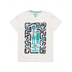 Camiseta RICK & MORTY - Waste of Snakes (S)