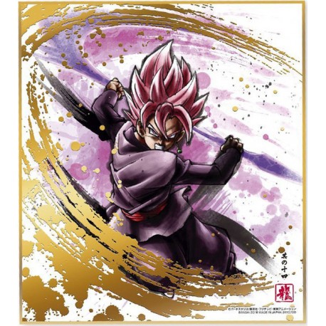 DRAGON BALL - Shikishi ART 5 - GOKU BLACK SSR - Ilustración