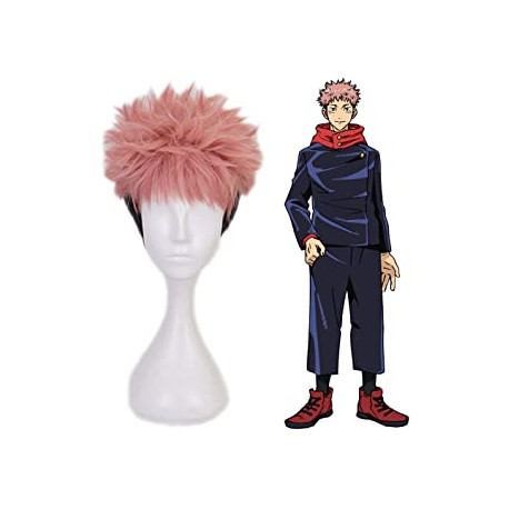 Peluca JUJUTSU KAISEN - Yuji Itadori - [R179]