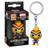 Llavero POP - Marvel Lucha Libre - CAPITANA MARVEL (La Estrella Cósmica) - Funko
