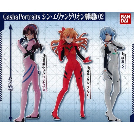(PACK) EVANGELION GASHA PORTRAITS 02