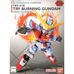 Maqueta SD GUNDAM EX-STANDARD - Try Burning Gundam - 8 cm