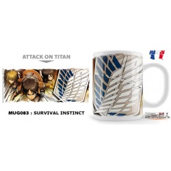 Taza - ATTACK ON TITAN - Survival Instinct - 320ml