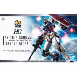 Maqueta GUNDAM - RX-78-2 Gundam [BEYOND GLOBAL] - Gunpla HG - 1/144