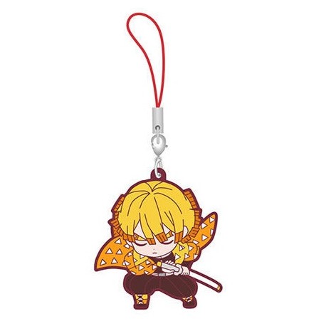 Demon Slayer - ZENITSU AGATSUMA - Kimetsu no Yaiba Metsu! Capsule Rubber Mascot 2
