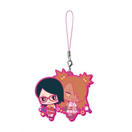 Boruto : Naruto Next Generations - SARADA & CHOUCHOU - Capsule Rubber Mascot