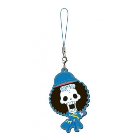 One Piece - BROOK - Capsule Rubber Mascot ～20th Special ver.～