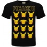 Camiseta POKEMON - Pikachu Faces (L)