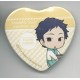 CHAPA Ensemble Stars! - YUZURU FUSHIMI -  Trading Heart Gata Can Badge Yumeno Saki Cook ver.
