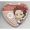 CHAPA Ensemble Stars! - KURO KIRYU -  Trading Heart Gata Can Badge Yumeno Saki Cook ver.