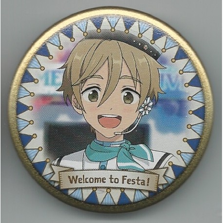 Chapa Ensemble Stars! - TOMOYA MASHIRO - Welcome to Festa! Badge