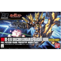 Maqueta GUNDAM - Unicorn Gundam 02 Banshee Norn (Destroy Mode) - Gunpla HGUC - 1/144