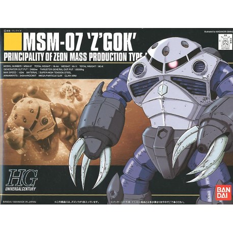Maqueta GUNDAM - Z'Gok Zeon Mass Production - Gunpla HGUC - 1/144