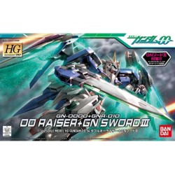 Maqueta GUNDAM - Gundam 00 Raiser + GN Sword III - Gunpla HGUC - 1/144