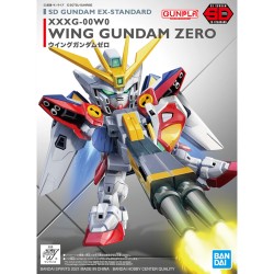 Maqueta SD GUNDAM EX-STANDARD - Wing Gundam Zero - 8 cm