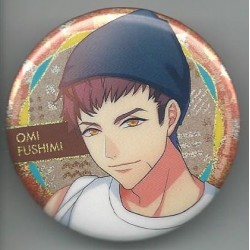 Chapa A3! - OMI FUSHIMI -  Act! Addict! Actors! Capsule Can Badge Collection Vol.2