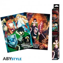 THE RISING OF THE SHIELD HERO - Set 2 posters - 52x38 cm