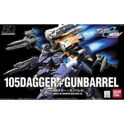 Maqueta GUNDAM - 105Dagger + Gunbarrel - Gunpla HGGS - 1/144