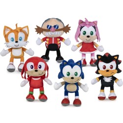 Peluches Sonic - Set completo - 22 cm