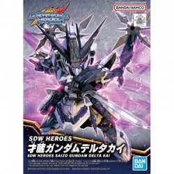 Maqueta GUNDAM SD - Saizo Gundam Delta Kai - Model Kit - World Heroes