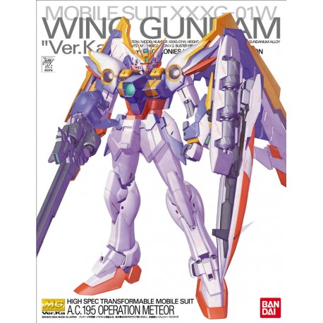 Maqueta GUNDAM - Wing Gundam (Ver.Ka) - Gunpla MG - 1/100