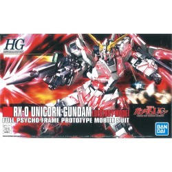 Maqueta GUNDAM - Unicorn Gundam [Destroy Mode] - Gunpla HGUC - 1/144