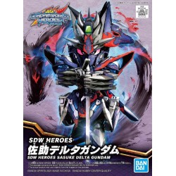Maqueta GUNDAM SD - Sasuke Delta Gundam - World Heroes