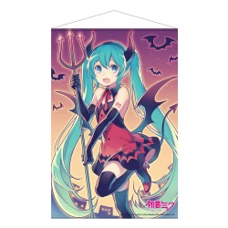 Poster de Tela - HATSUNE MIKU (Halloween) - 50 x 70 cm