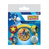 SONIC - Set de 5 Chapas