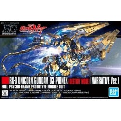 Maqueta GUNDAM - Unicorn Gundam 03 Phenex (Destroy Mode) (Narrative Ver.) - Gunpla HGUC - 1/144