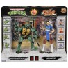 NINJA TURTLES VS STREET FIGHTER - Michelangelo vs Chun-Li