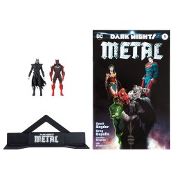 DC Direct Page Punchers - BATMAN WHO LAUGHS & RED DEATH (Dark Nights Metal 1) - McFarlane Toys