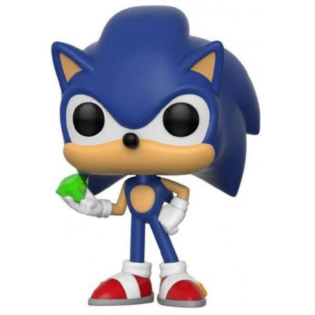 POP - Sonic the Hedgehog - SONIC with Emerald - Funko