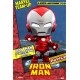 Marvel Comics - IRON MAN (Silver Centurion Armor) - Cosbaby (S) Figure