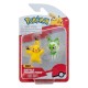 Pokemon - PIKACHU & SPRIGATITO - Battle Figure Pack