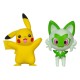 Pokemon - PIKACHU & SPRIGATITO - Battle Figure Pack