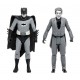 DC Retro (Batman 66) -  THE JOKER (Black & White TV Variant) - McFarlane Toys