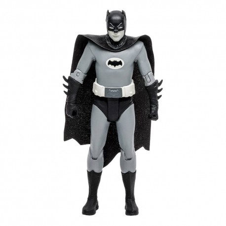 DC Retro (Batman 66) -  BATMAN (Black & White TV Variant) - McFarlane Toys