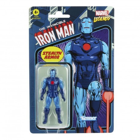 Marvel Legends RETRO - Iron Man Stealth Armor - 10 cm