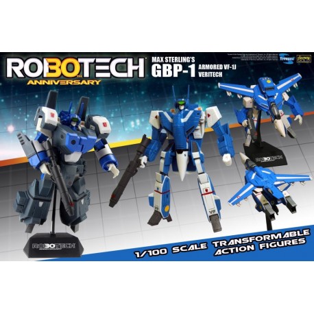 ROBOTECH - Max Sterling's GBP-1 Armored VF-1J Veritech - Figure