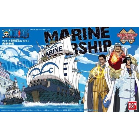 Maqueta ONE PIECE - MARINE WARSHIP - Grand Ship Collection
