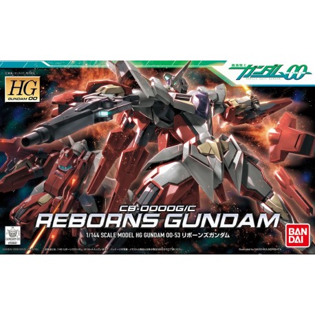 Maqueta GUNDAM - Reborns Gundam - Gunpla HG00 - 1/144