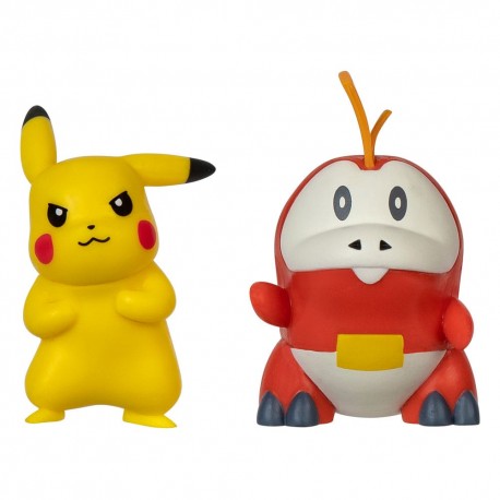 Pokemon - PIKACHU & SPRIGATITO - Battle Figure Pack