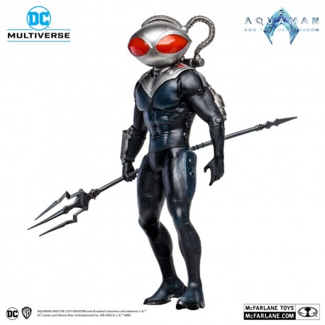 Aquaman y el Reino Perdido - BLACK MANTA (30 cm) - McFarlane Toys